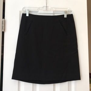 Black pencil skirt